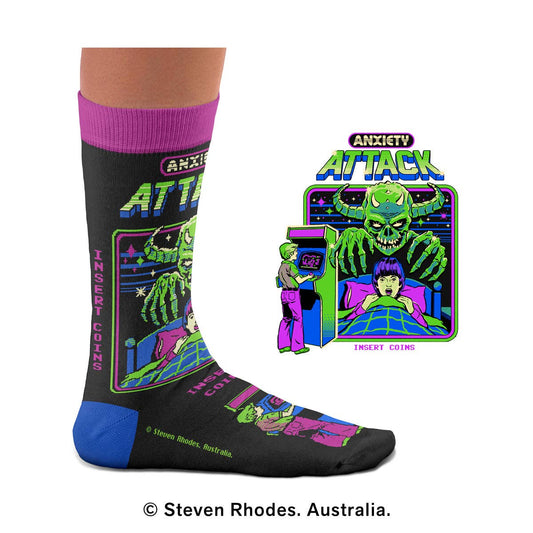 Anxiety Attack Socks