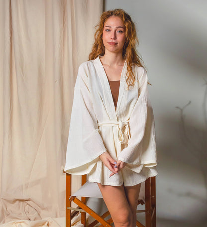 Sun Cotton Robe & Loungewear