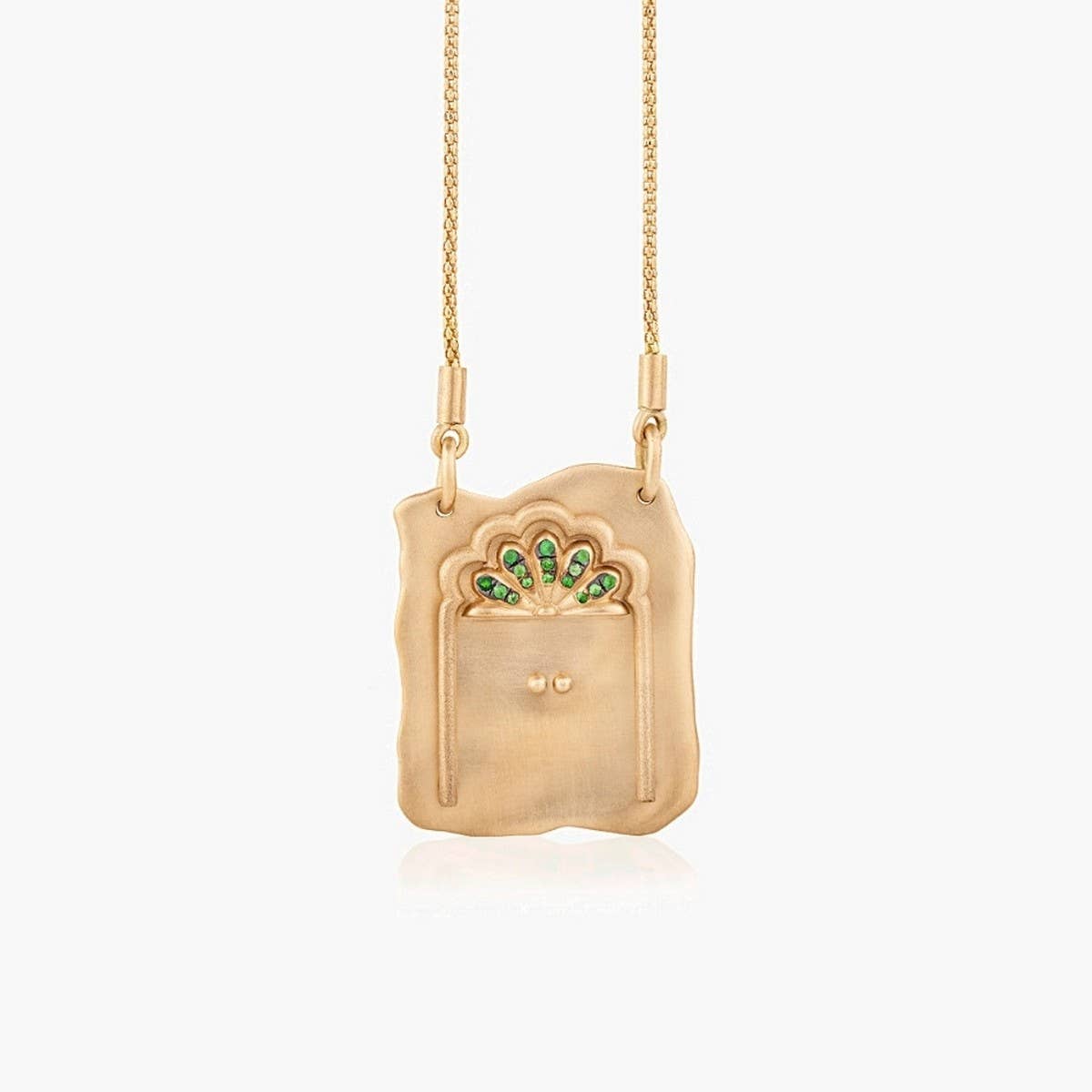 Tarot Rebirth Locket – Butterfly Gold Pendant