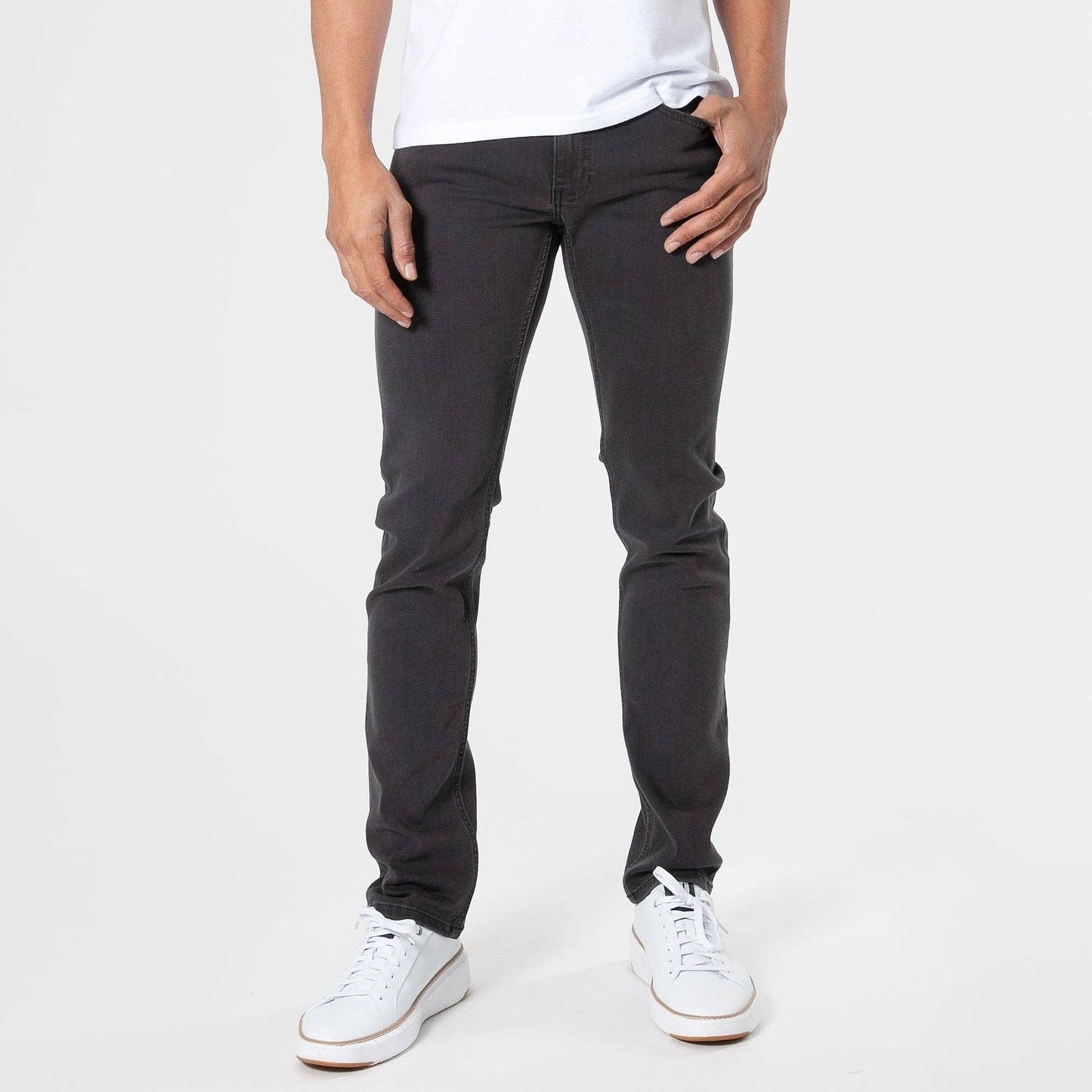 Gray Wash Slim Fit Comfort Jeans