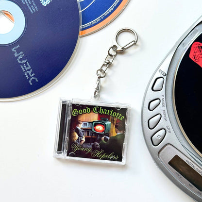 'Hit Clips' Mini CD Case Keychain - Good Charlotte - Lifestyles of the Rich and the Famous