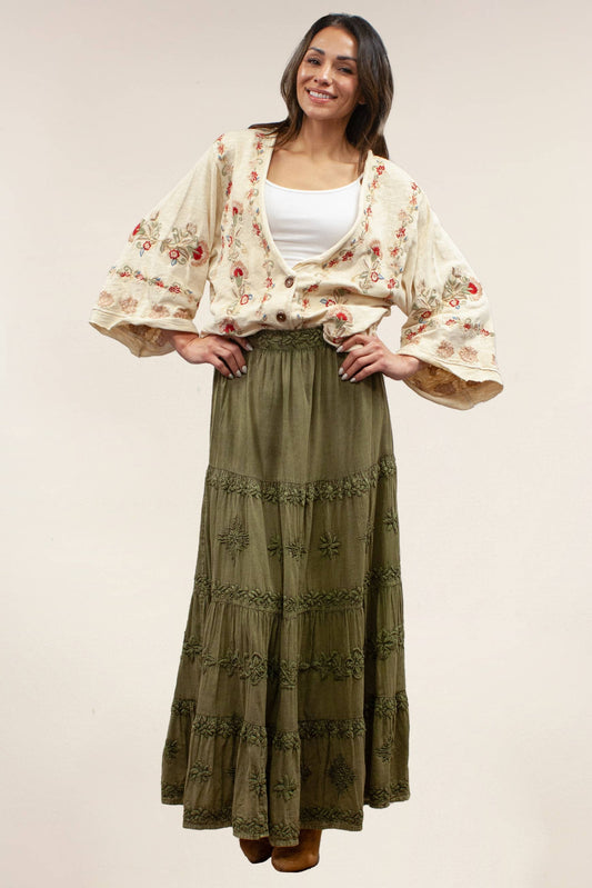 Cheyenne Skirt- Cypress