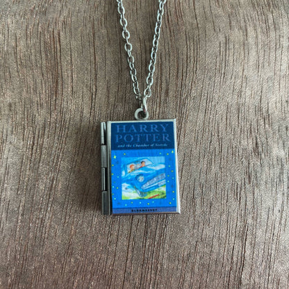 Book Locket Harry Potter - Book 2 - Stainless Steel