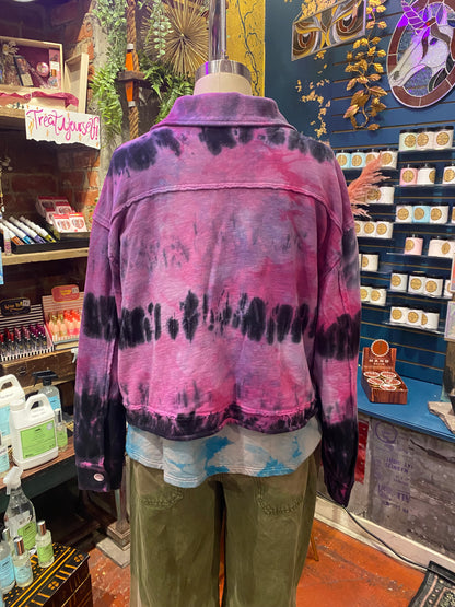 Custom Dyed Jacket - Purple