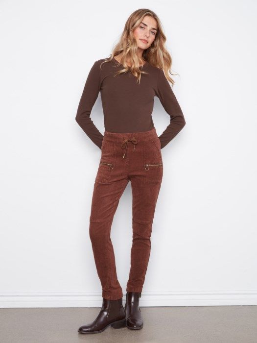 Pull-On Corduroy Pant