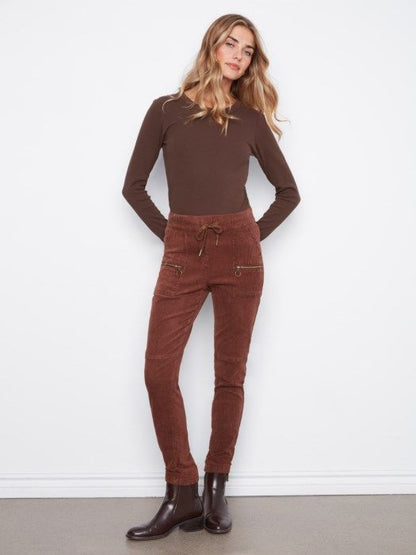 Pull-On Corduroy Pant