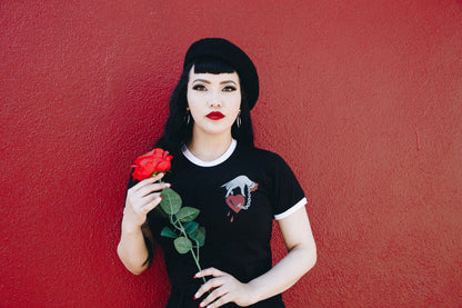 Captive Heart Unisex Ringer Tee