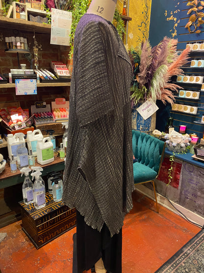 Zen Flow Tunic - Grey