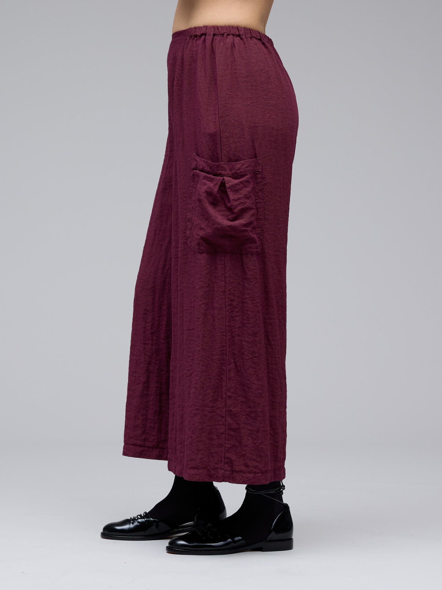 Wide Leg Pocket Pant - Cinnabark