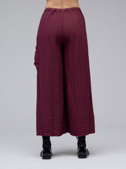 Wide Leg Pocket Pant - Cinnabark