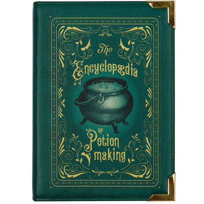 The Encyclopedia of Potion Making Book Handbag Crossbody Purse - Large