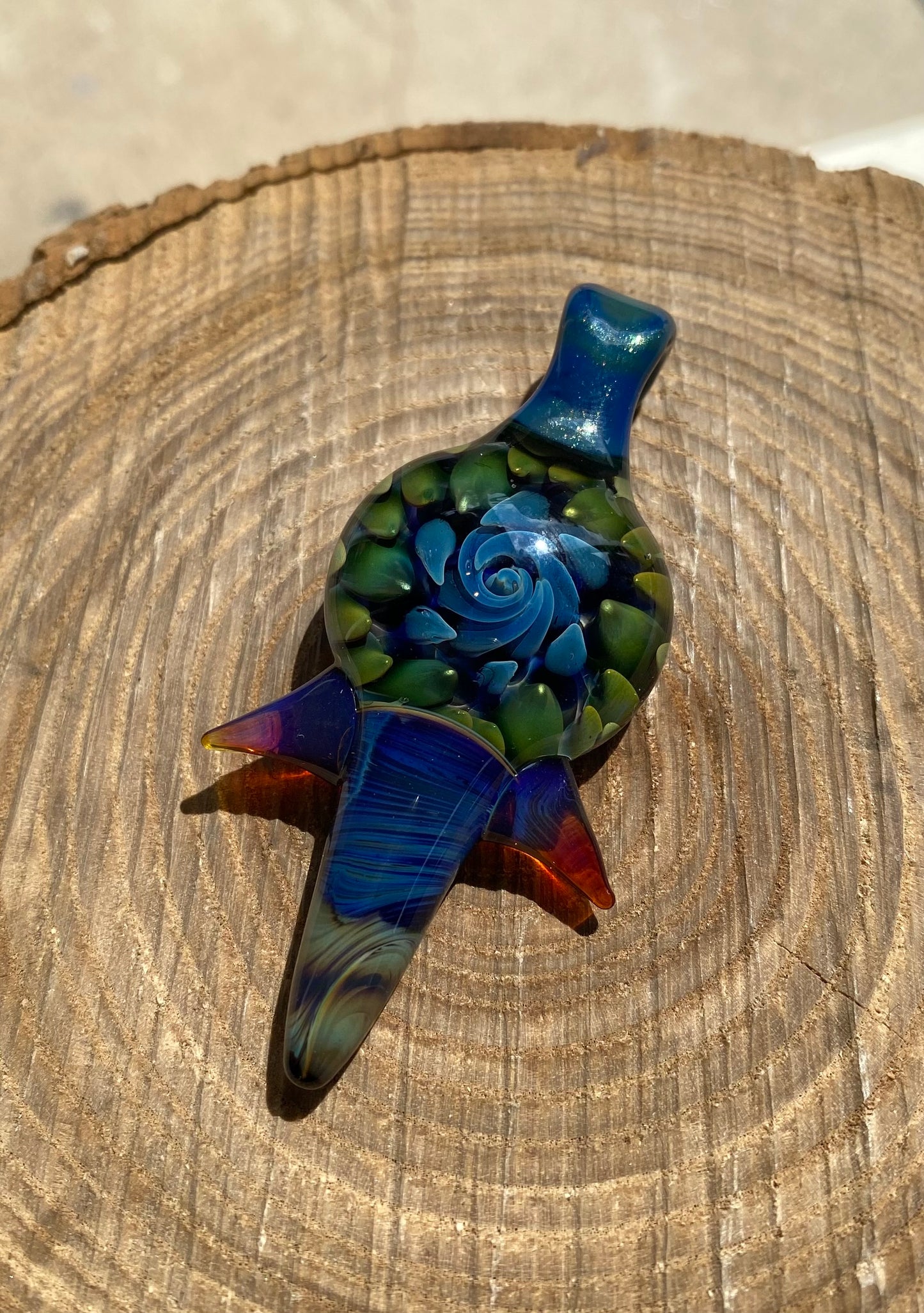 Spikey Implosion Pendant - TG01*