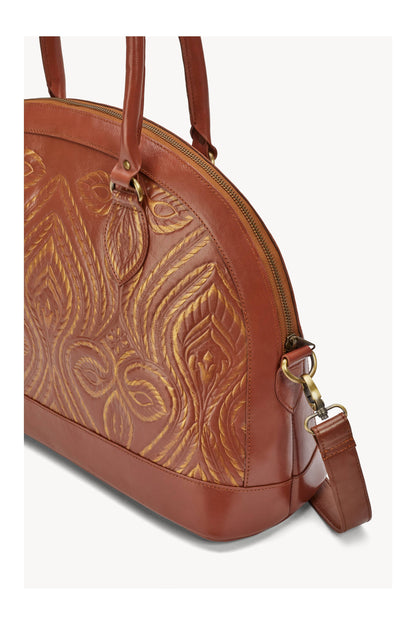 Mini Queen Marrakesh Bag- Tobacco