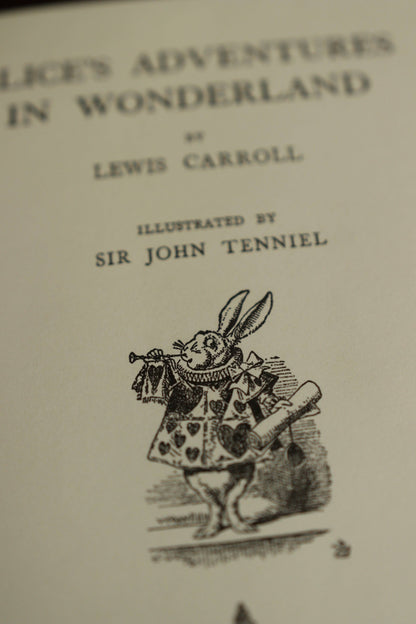 *Alice in Wonderland' Lewis Carroll 1865 Book Journal