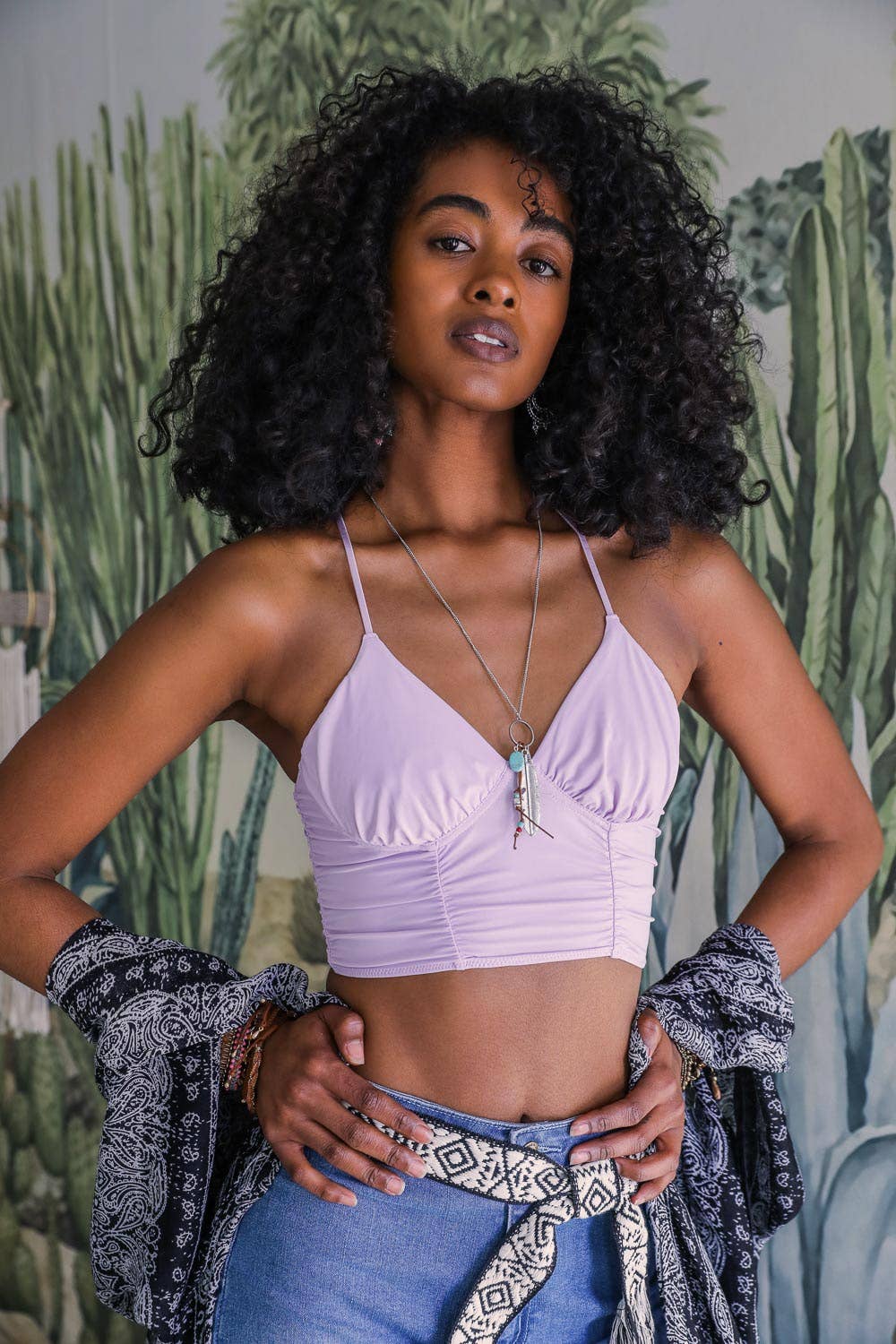 Ruched Bralette - Multiple Colors