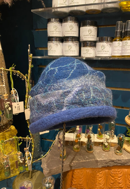 Blue Cloche Hat * #19