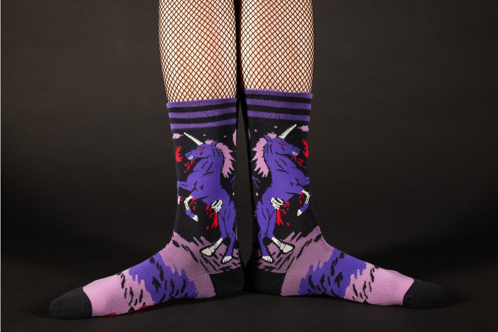 Evil AF Unicorn Socks - La De Da