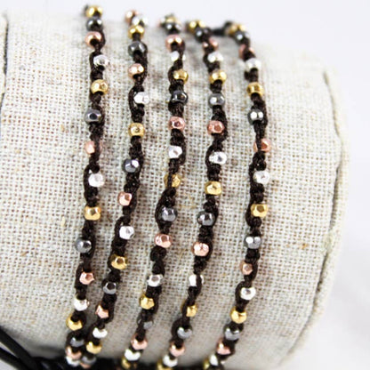 Hand Crochet Wrap Bracelet - La De Da