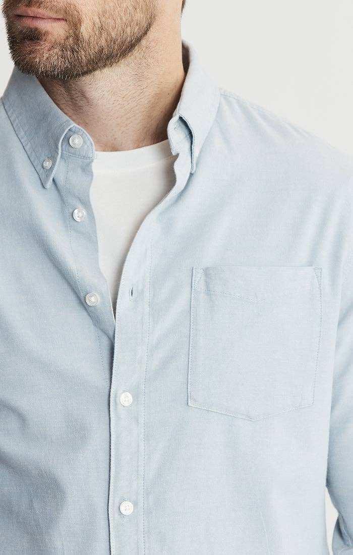 Classic Oxford Long Sleeve Shirt - Light Blue