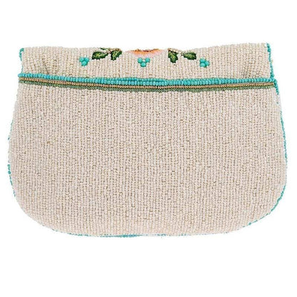 Dream Chaser Beaded Butterfly Crossbody Clutch Handbag