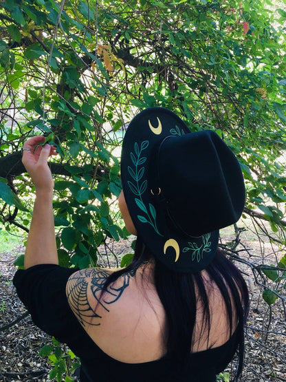 Vegan Felt Hat - Fern Moon