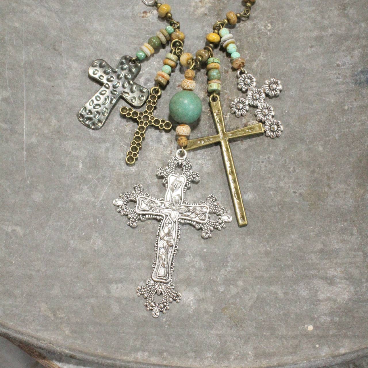 Loads Of Eclectic Charmed Necklace