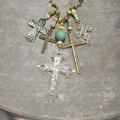 Loads Of Eclectic Charmed Necklace