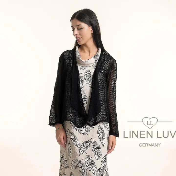French Linen Bolero - ( more colors )