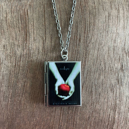 Book Locket Twilight - Stainless Steel