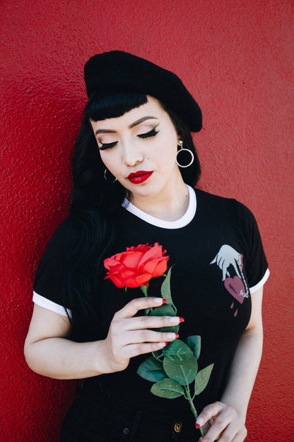 Captive Heart Unisex Ringer Tee