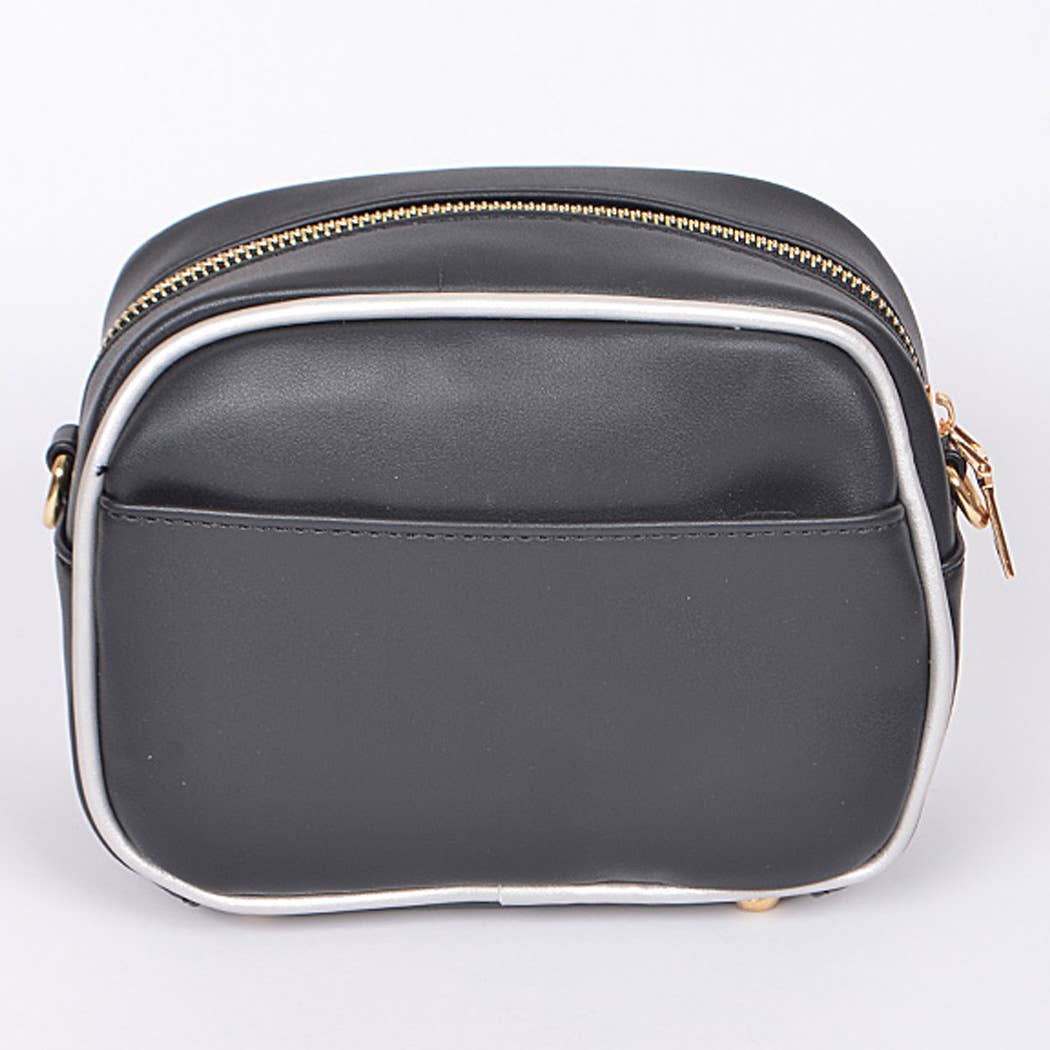 Camera Inspired Clutch - Black