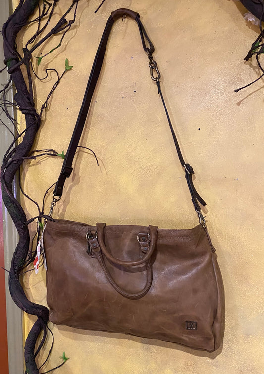 Hallman Leather Bag - Camel