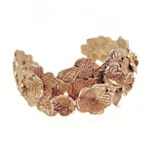 Cluster of Lace Flowers Cuff