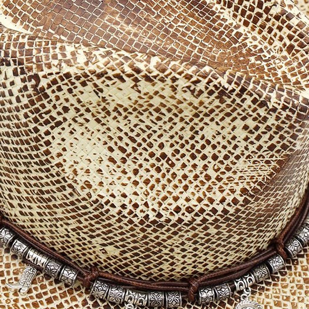 Handmade Vintage Cowboy Hat With Western Bull Head
