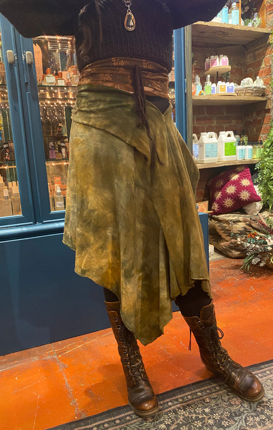 Minxi Athena Skirt - Green #2