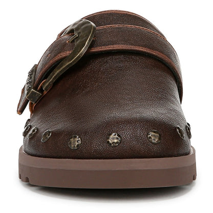 Skylar Clog - Distressed Brown