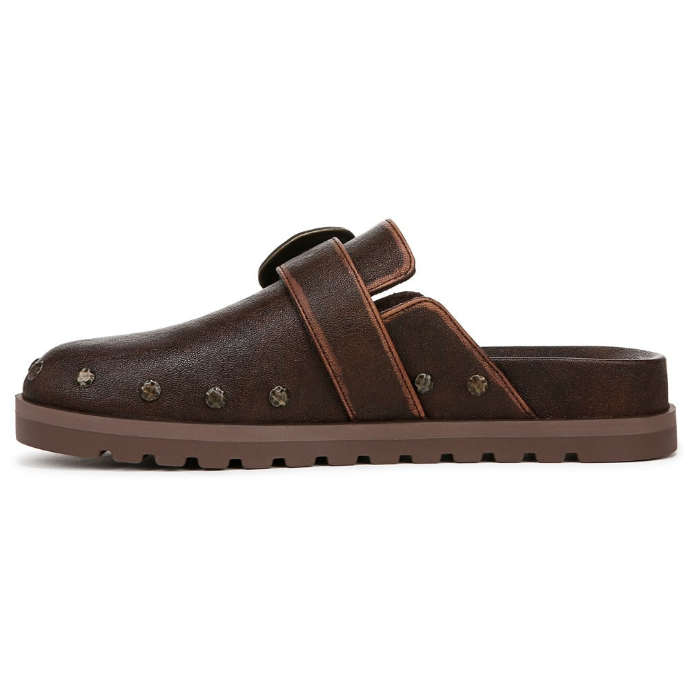Skylar Clog - Distressed Brown