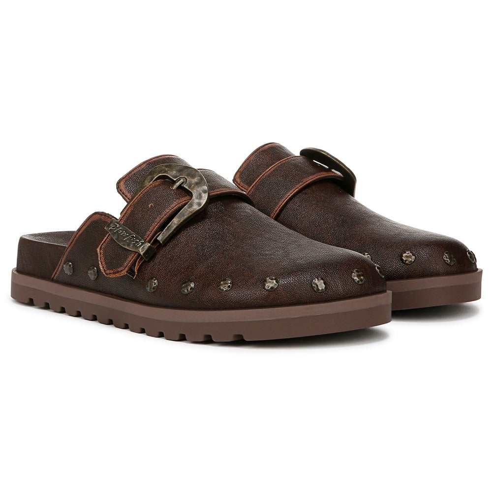 Skylar Clog - Distressed Brown