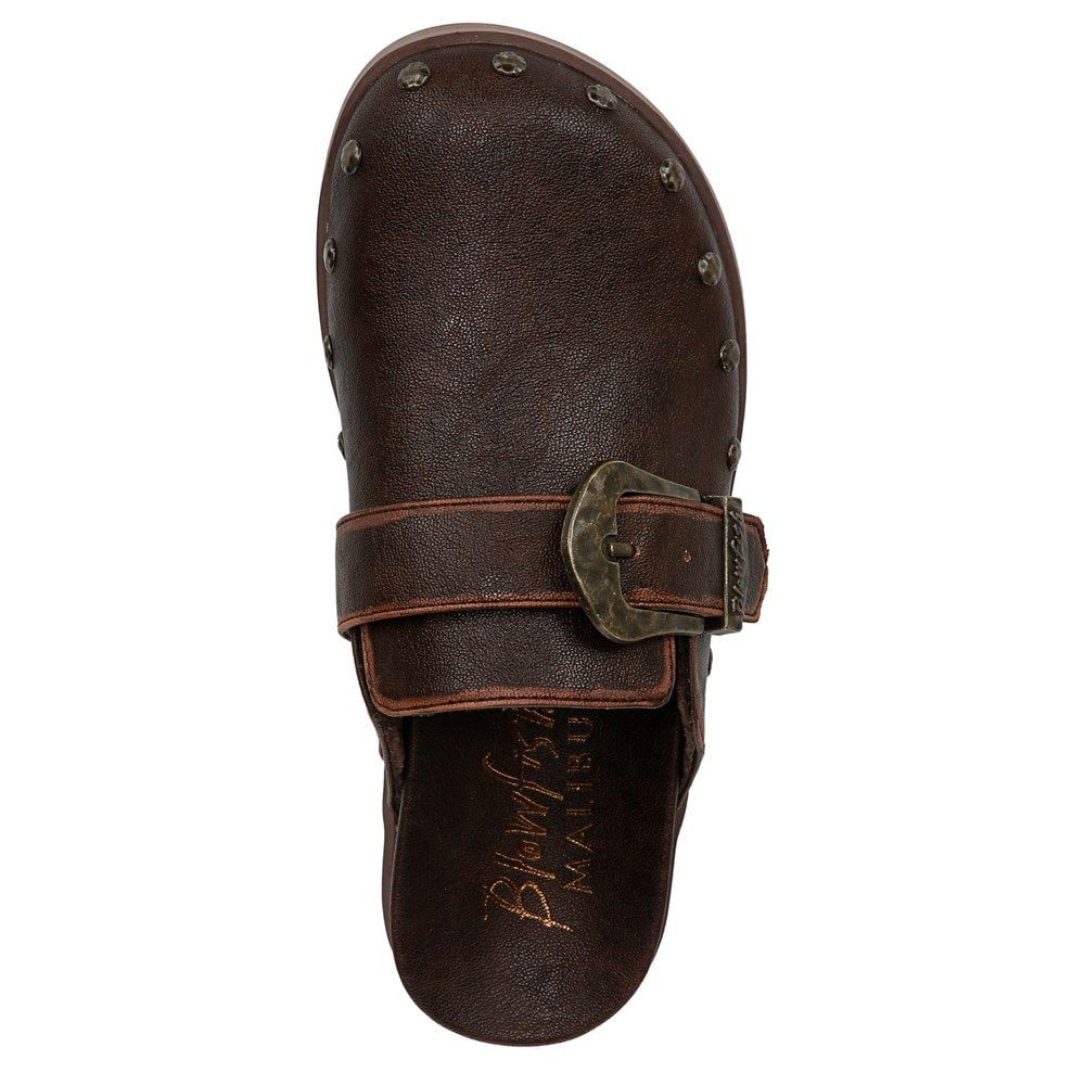 Skylar Clog - Distressed Brown