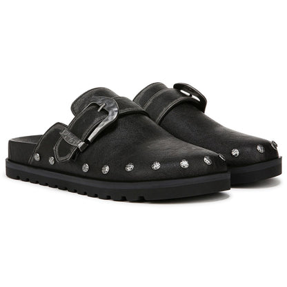 Skylar Clog - Distressed Black