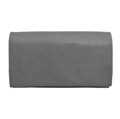 Eloise Handcrafted Leather Wallet - Charcoal