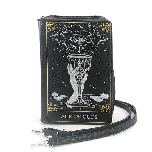 Oracle Book Clutch in Vinyl