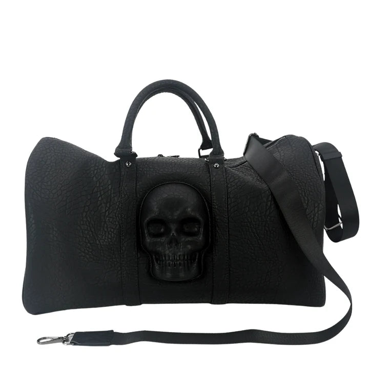 Skull Duffle Bag in Vinyl