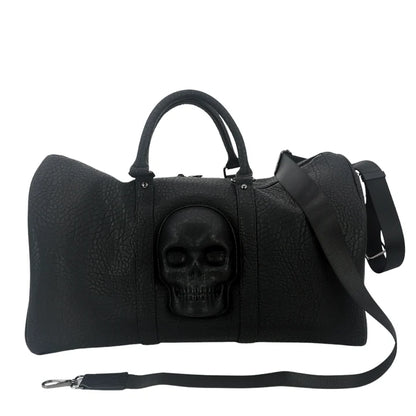 Skull Duffle Bag in Vinyl