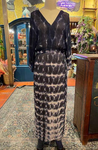 Olina Dress - Midnight Links Wash
