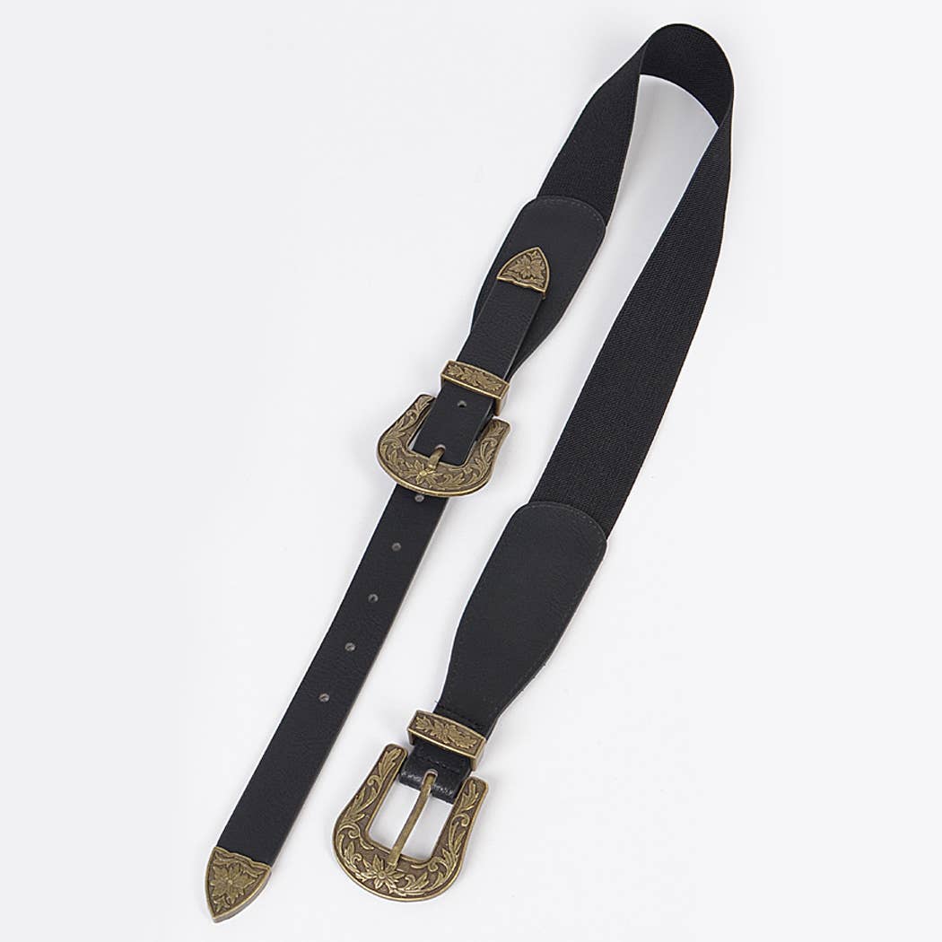 Multi Functional Antique Inspired Belt - Antique Gold