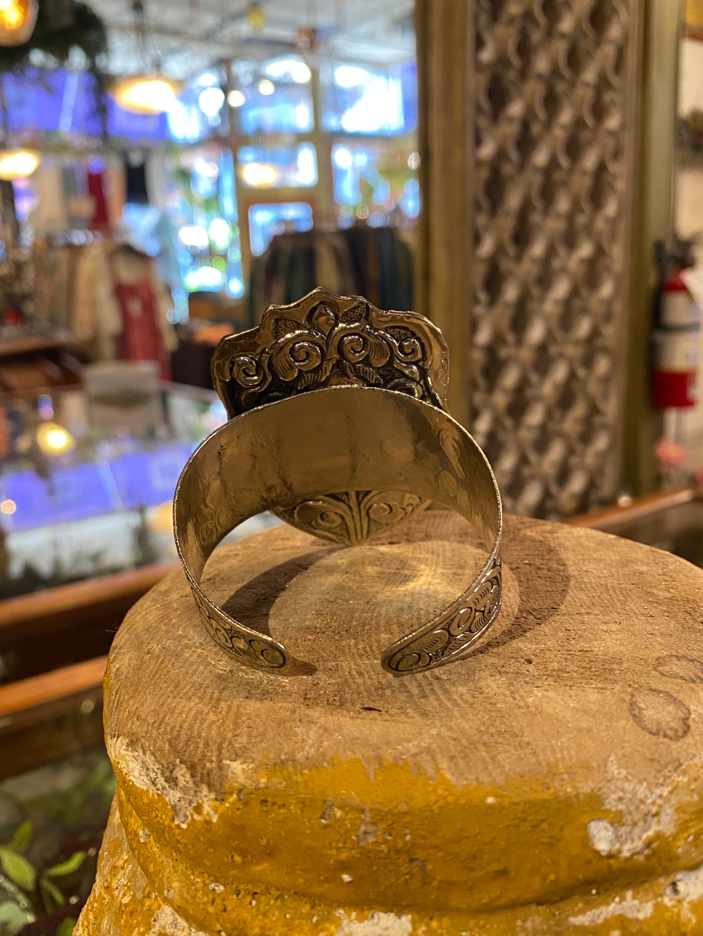 Bone Skull Cuff Bracelet (1)