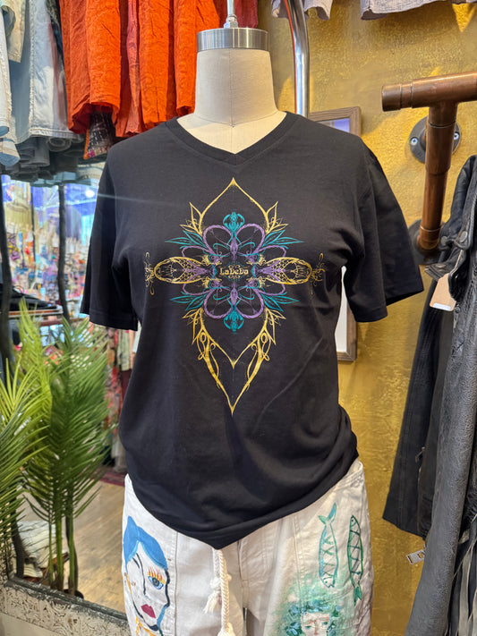 Tattoo Experience 2025 Printed V-Neck T-Shirt