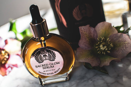 SACRED GLOW SERUM Organic Face Oil