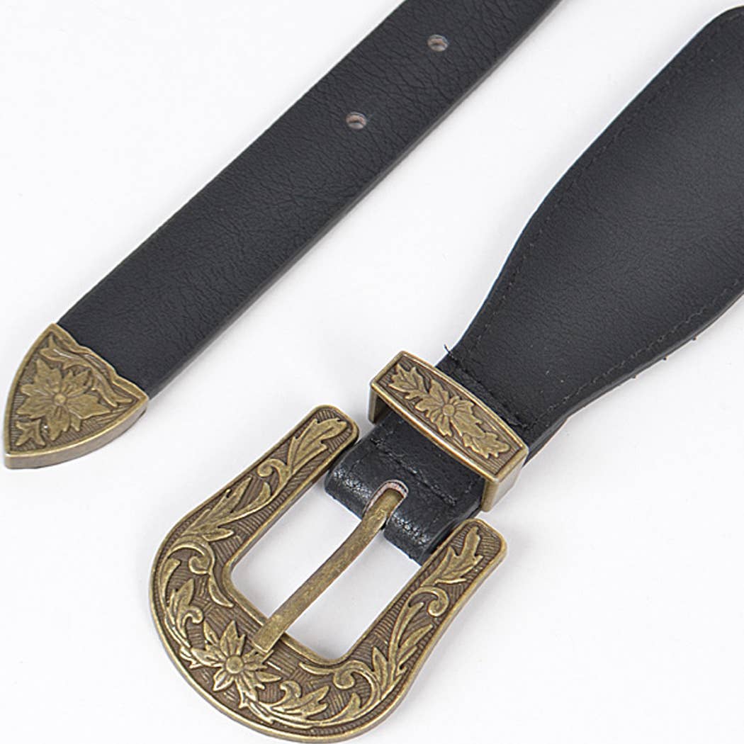 Multi Functional Antique Inspired Belt - Antique Gold